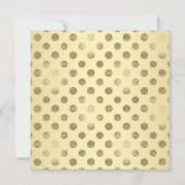 多肉性ベビーシャワー性発現招待状 招待状 (裏面)