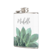 多肉性モノグラム砂漠サボテン植物園 フラスク (左)