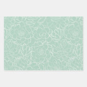 多肉性ラッピング紙シート ラッピングペーパーシート (正面)