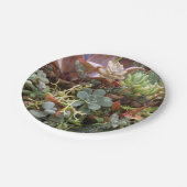 多肉性紙プレート ペーパープレート (アングル)