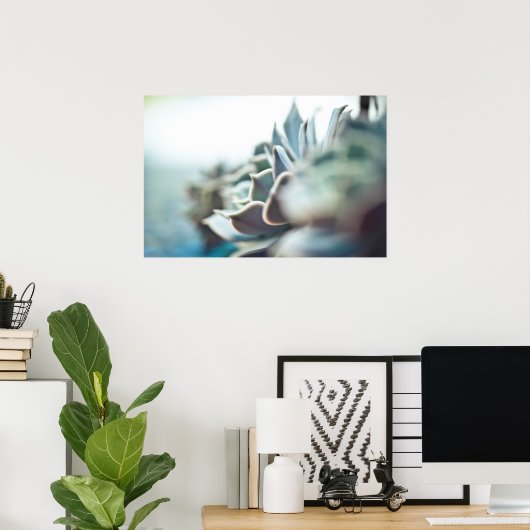 多肉性虚血 ポスター (ホームオフィス)