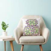 多肉性開花カラフル多肉類、サボテン砂漠 クッション (椅子)
