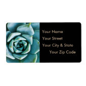 多肉接写 ラベル (正面)