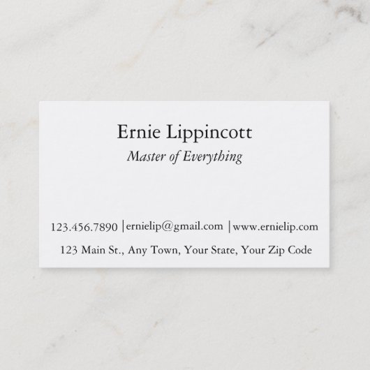 多肉接写 名刺 (裏面)