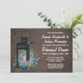 多肉料理+ランタンリハーサルディナー招待状 招待状 (スタンド正面)