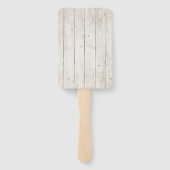 多肉株素朴と木材結婚のID515 ハンドファン (裏面)