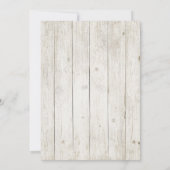 多肉株素朴と木材結婚のID515 招待状 (裏面)