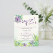 多肉栽培ガーデンリハーサルディナー 招待状 (スタンド正面)