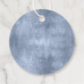 多肉植物とスパークル結婚のリースブルーID515 フェイバータグ (裏面)