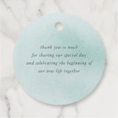 多肉植物とパンプキンの感謝祭タグ フェイバータグ (裏面)