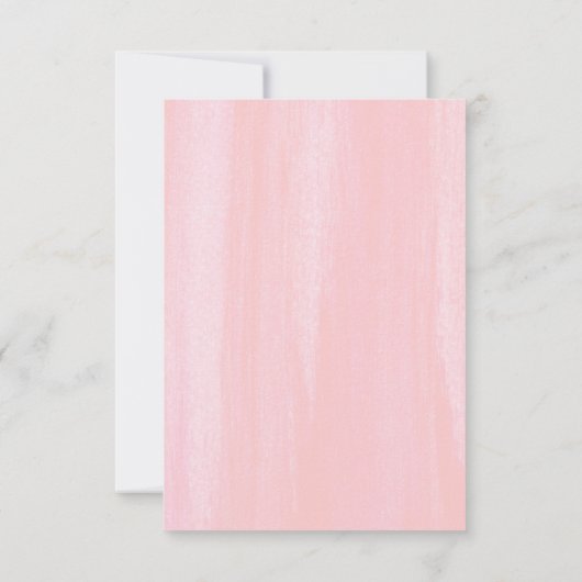 多肉植物とピンク色の花が日付を保存 案内状 (裏面)