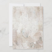 多肉植物のカクシャスシャワーの招待状 招待状 (裏面)