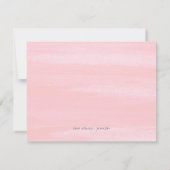 多肉植物のグリーンが美しい花嫁の提案 招待状 (裏面)