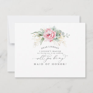 多肉植物のグリーン 葉 ブライドメイド プロポーズ 招待状