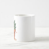 多肉植物の友達 コーヒーマグカップ (中央)