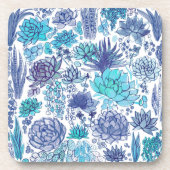 多肉植物の庭 コースター (正面)