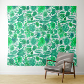 多肉植物の庭 タペストリー (インサイチュ(横))