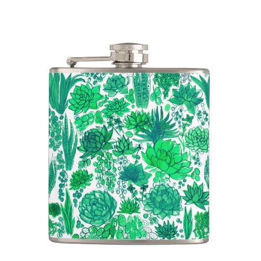 多肉植物の庭 フラスク (正面)