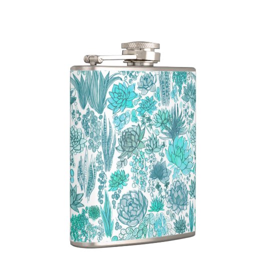 多肉植物の庭 フラスク (右)