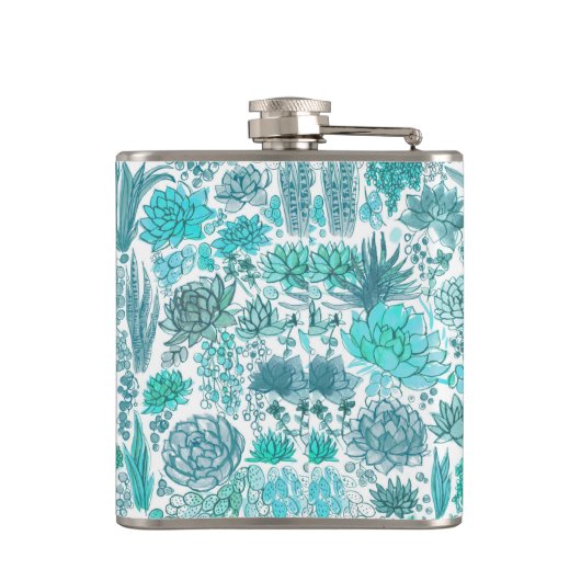 多肉植物の庭 フラスク (裏面)