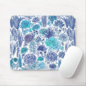 多肉植物の庭 マウスパッド (マウス)