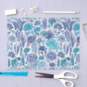 多肉植物の庭 薄葉紙 (クラフト)