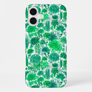 多肉植物の庭 iPhone 16 PLUSケース