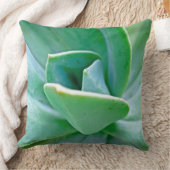 多肉植物の渦巻き クッション (ブランケット)