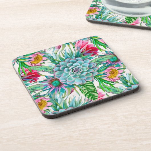 多肉植物の熱帯庭園 コースター (左側)