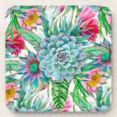 多肉植物の熱帯庭園 コースター (正面)