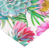 多肉植物の熱帯庭園 ショートテーブルランナー (コーナー)