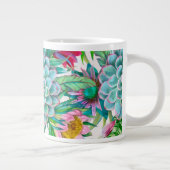 多肉植物の熱帯庭園 ジャンボコーヒーマグカップ (右)