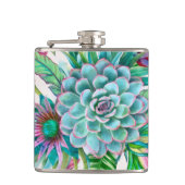 多肉植物の熱帯庭園 フラスク (正面)