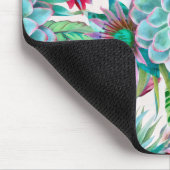 多肉植物の熱帯庭園 マウスパッド (コーナー)