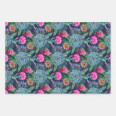 多肉植物の熱帯庭園 ラッピングペーパーシート (正面)