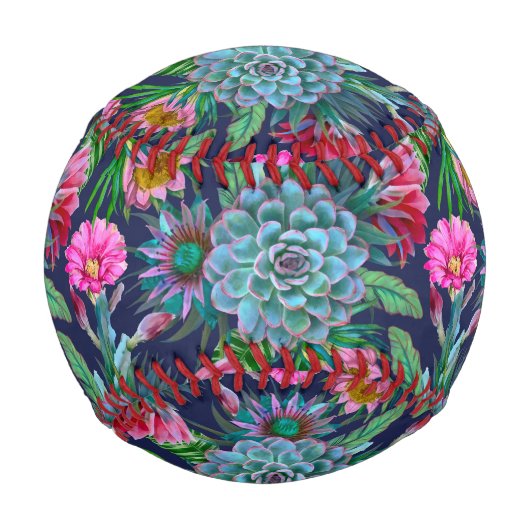 多肉植物の熱帯庭園 野球ボール (正面)