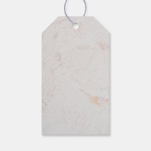 多肉植物の赤ちゃんシャワーを私が成長するのを見る ギフトタグ (裏面)