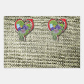 多肉植物を愛する園芸植物 ラッピングペーパーシート (正面2)