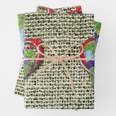 多肉植物を愛する園芸植物 ラッピングペーパーシート (インサイチュ)