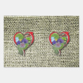 多肉植物を愛する園芸植物 ラッピングペーパーシート (正面)