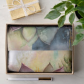 多肉植物フローラ分離水色 薄葉紙 (ギフト)