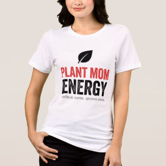 多肉植物ママの元気 観葉植物好きな人へのプレゼントTシャツ トライブレンドTシャツ
