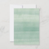 多肉植物婚約パーティサボテン 招待状 (裏面)