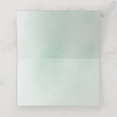 多肉植物離れ金ゴールド結婚座席表 プレイスカード (内部開封)