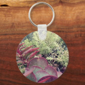 多肉植物 キーホルダー (正面)