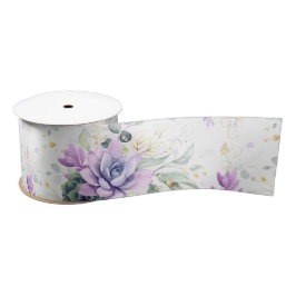 多肉植物 ゴールド リーフ グリーン エレガント ボタニカル サテンリボン