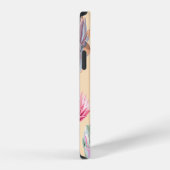 多肉植物 サボテン: 高精細パターン iPhoneケース (右側面)