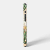 多肉植物 サボテン: 高精細パターン iPhoneケース (左側面)