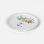 多肉植物 ペーパープレート (アングル)