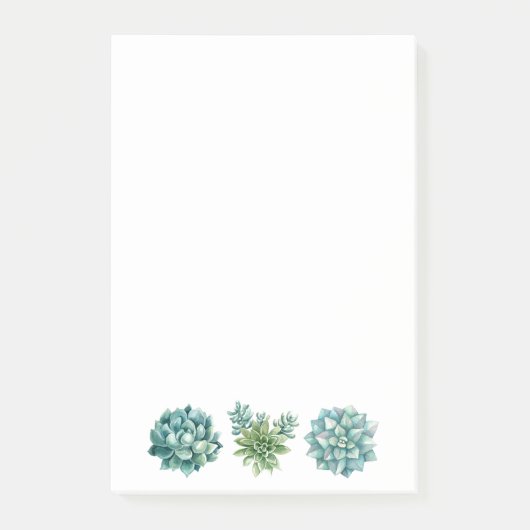 多肉植物 ポストイット (正面)